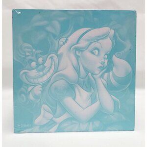 Vintage Disney Store Alice In Wonderland and Cheshire Cat Note Cube NOS